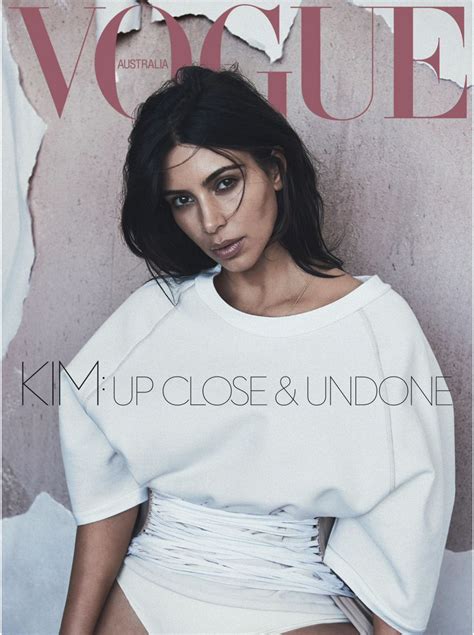 Kim Kardashian - Vogue Magazine Australia June 2016 • CelebMafia