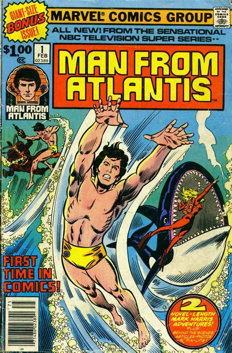 STARLOGGED - GEEK MEDIA AGAIN: 1978: MAN FROM ATLANTIS COMIC - ISSUE 1 ...