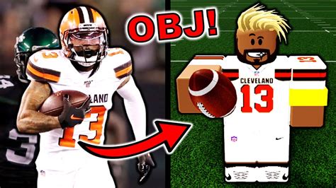 ODELL BECKHAM JR IN ROBLOX! (FOOTBALL FUSION) - YouTube