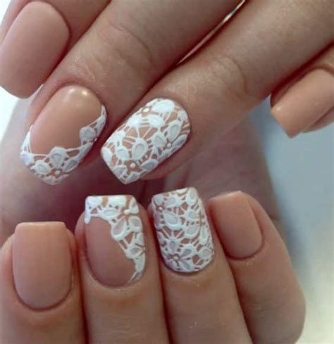 Unhas Com Renda Simples - Unhas Decoradas Com Renda Passo A Passo