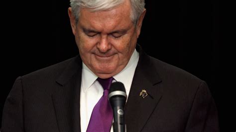 gingrich formally ends campaign   wild ride npr