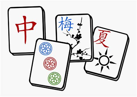 Transparent Mahjong Tiles Clipart - Mah Jongg Tiles , Free Transparent ...