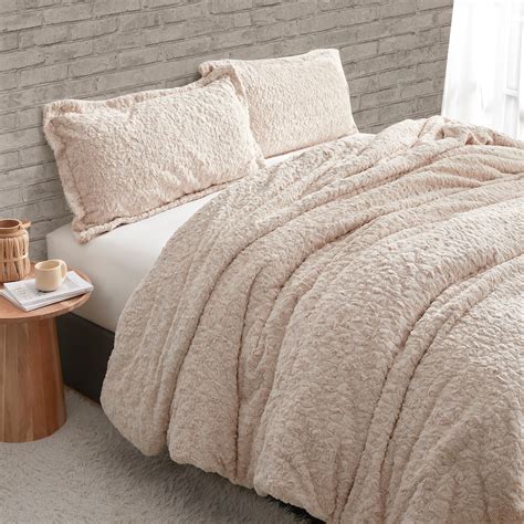 obsessed coma inducer oversized comforter almond milk taupe