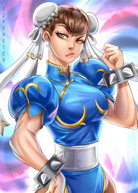 ArtStation - Chun Li Street Fighter