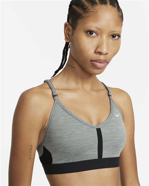 Nike Dri-FIT Indy Women's Light-Support Padded V-Neck Sports Bra. Nike.com