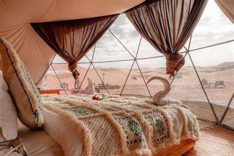 Acampamento De Luxo - Acampamento de Luxo no Deserto do Saara - Uma Experiência