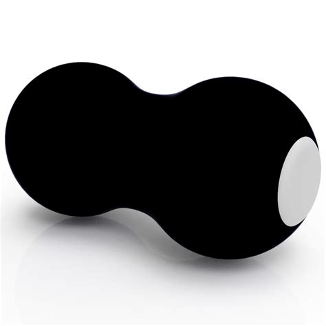 LEZER Peanut Massage Ball, AIF4 Double Lacrosse Ball, Mobility Ball