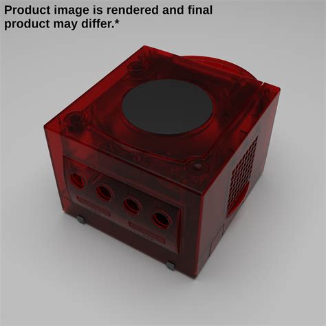 gamecube replacement shell translucent red muramasa entertainment