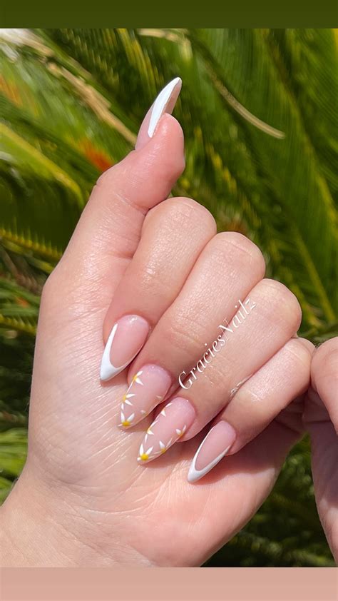 Almond Nails French Tip