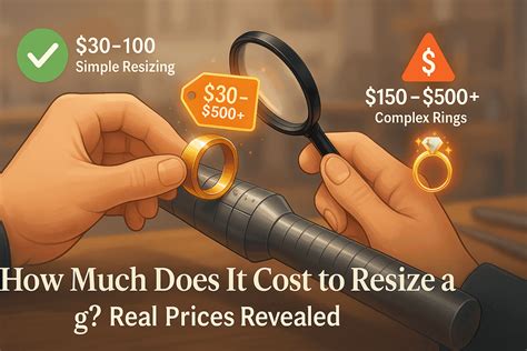 how much does it cost to resize a ring smaller