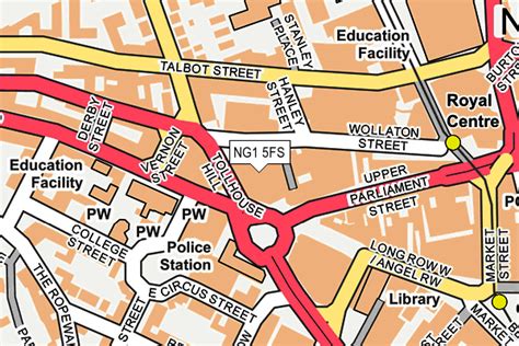 NG1 5FS maps, stats, and open data