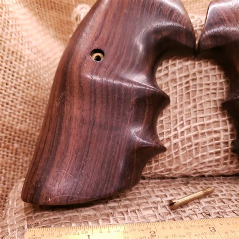 Rosewood Combat-Style Ruger Redhawk Grips | Eagle Grips | Old Arms of