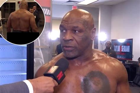 Netflix gave viewers a shot of Mike Tyson’s bare butt in pre-fight