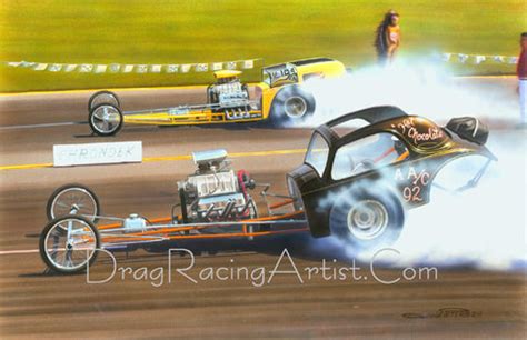 drag racing artcomp elim  dragsters  top fuel  art