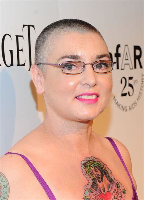 Sinead Cheek Tattoos The Details On Sinéad O'Connor's Shocking