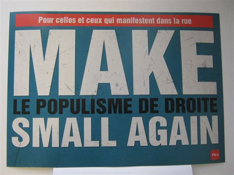 Socialist party: "Make right wing populism small again" Wut? : r/Switzerland