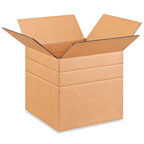 multi depth corrugated boxes   uline