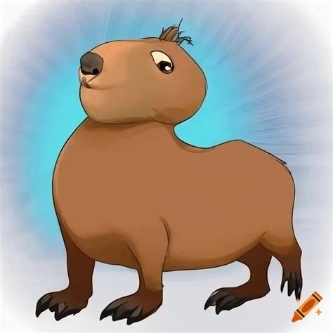 Capybara Drawing Amazing - Drawing Skill