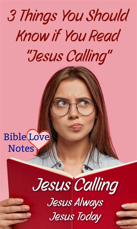Bible Love Notes: Jesus Calling: Are Sarah Young's Claims Biblical?