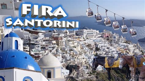 Fira - Santorini , Greece 2016 4K | Fira santorini, Santorini, Greece