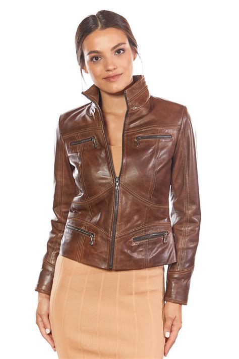 biker leather jacket women 1
