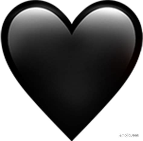 Red Heart Emoji Black Background : Emojipedia Heart iPhone - black ...