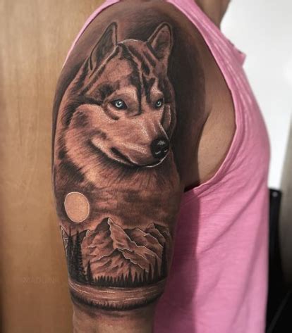 90 Influential And Bold Alpha Wolf Tattoo Ideas And Designs For Men ...