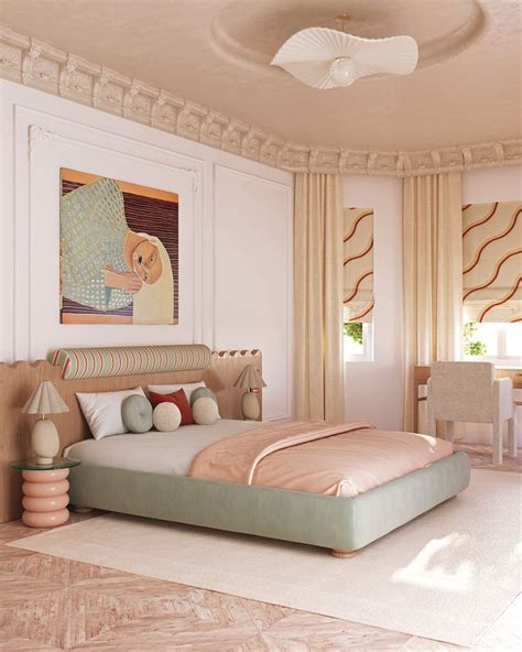 Pastel Bedroom Design on Behance | Pastel bedroom, Bedroom interior, Room decor bedroom