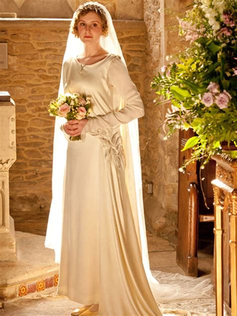 downton abbey inspired wedding dress honestweddingadvicecom