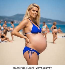 2,322 Pregnant Bikini Beach Royalty-Free Images, Stock Photos