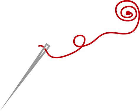 clip art needle 2