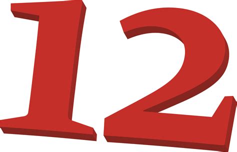Free Number 12 Cliparts, Download Free Number 12 Cliparts png images ...