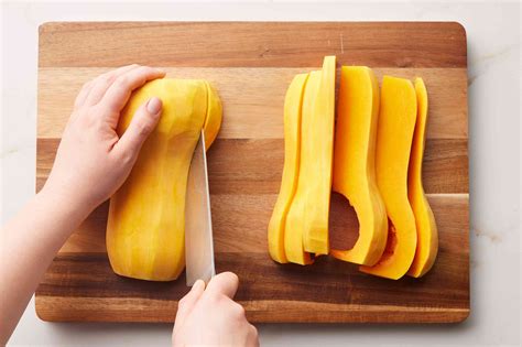 how to cut up butternut squash 10