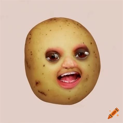realistic face   potato  craiyon