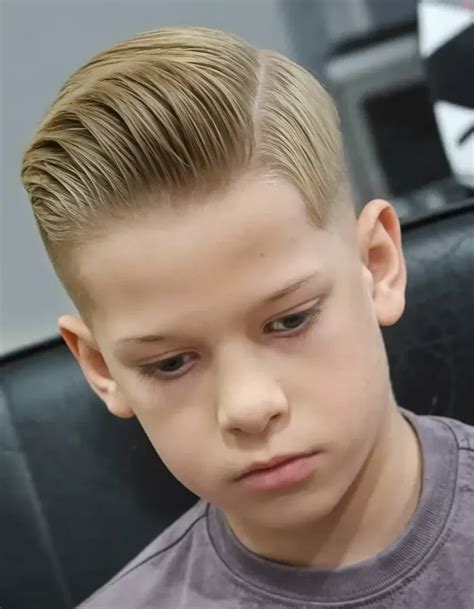 cool trendy boys haircuts  summer  fade mullet curly