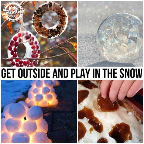 Ways to Play in the Snow | Kids Activities Blog