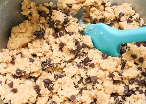 chocolate chip cookie dough ice cream barefeet   kitchen