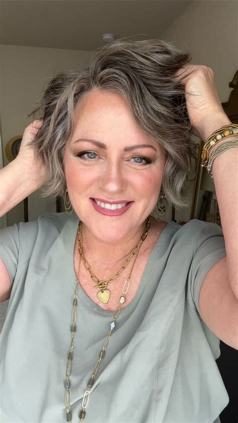 I refreshed my salt and pepper hair today. Once you go grey, never