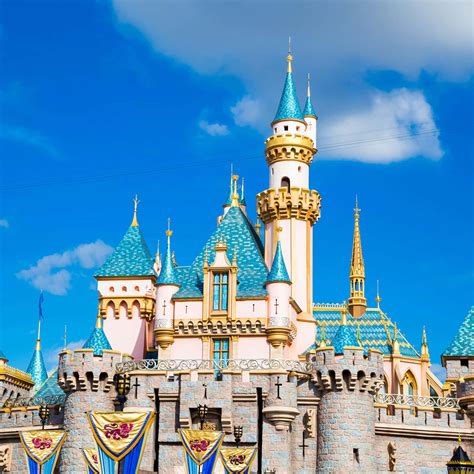 Download Disneyland Castle Sunny Day Wallpaper | Wallpapers.com