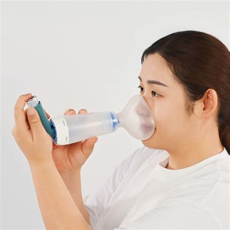 Spatial UP Inhaler Spacer Chamber, Adult Mask - EO Medical