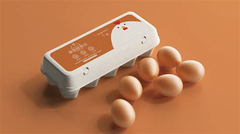 Egg packaging design on Behance