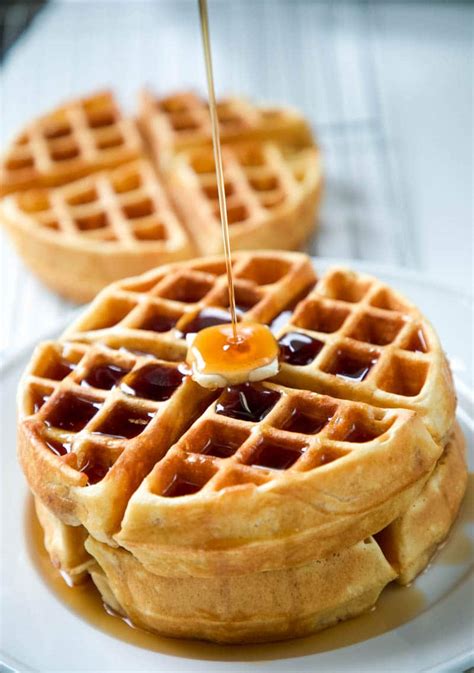 waffle recipe  scratch   belgian waffles recipe ehtn