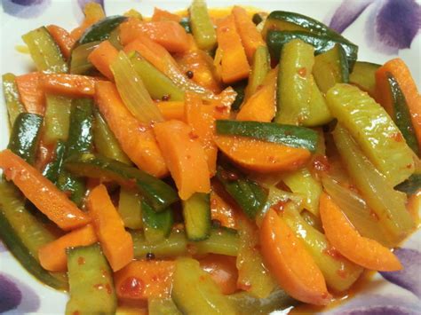 catatan kehidupan acar timun masak