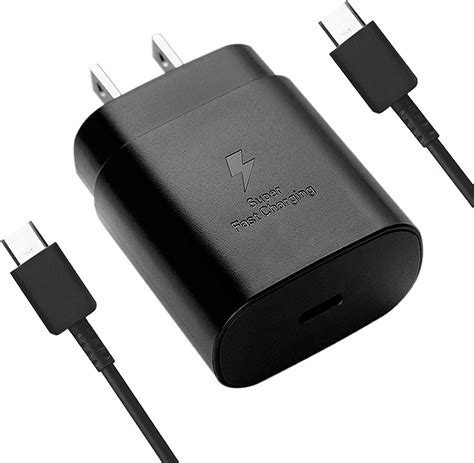 Samsung 25W USB-C Super Fast Charging Wall Charger – Black (US Version )