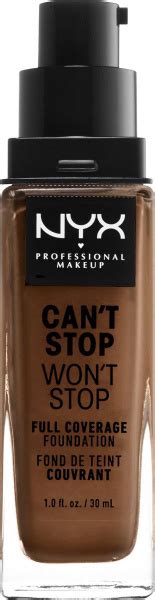 Тональный крем NYX Professional Makeup Foundation Can't Stop Won't Stop ...