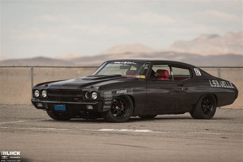 Black Chevy Chevelle SS Showing Off Aftermarket Goodies — CARiD.com Gallery