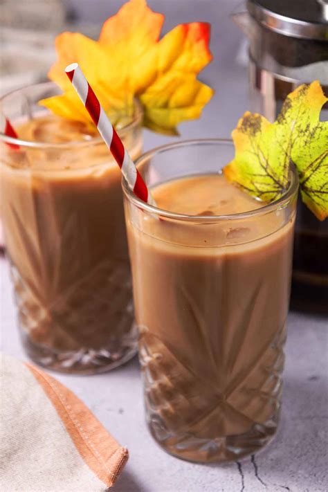 Iced Pumpkin Spice Latte (Starbucks Copycat) » Joyful Dumplings