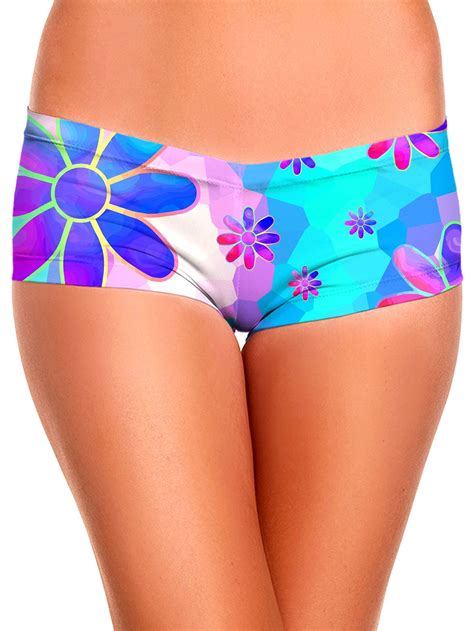 Flower Power Journey Crop Top and Booty Shorts Combo | iEDM