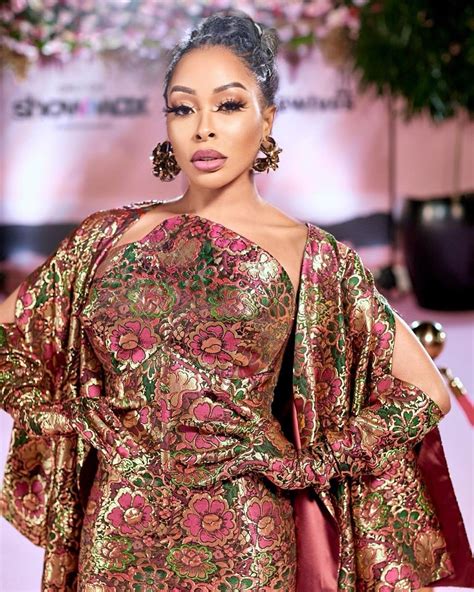 Fans are curious as Khanyi Mbau teases new man