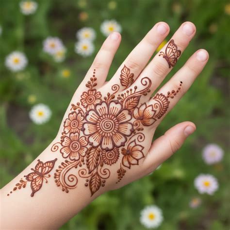 Top 80+ Simple And Cute Mehndi Design For Kids (2026)